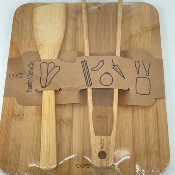 Bamboo Serving Set - Picture 2 of 4